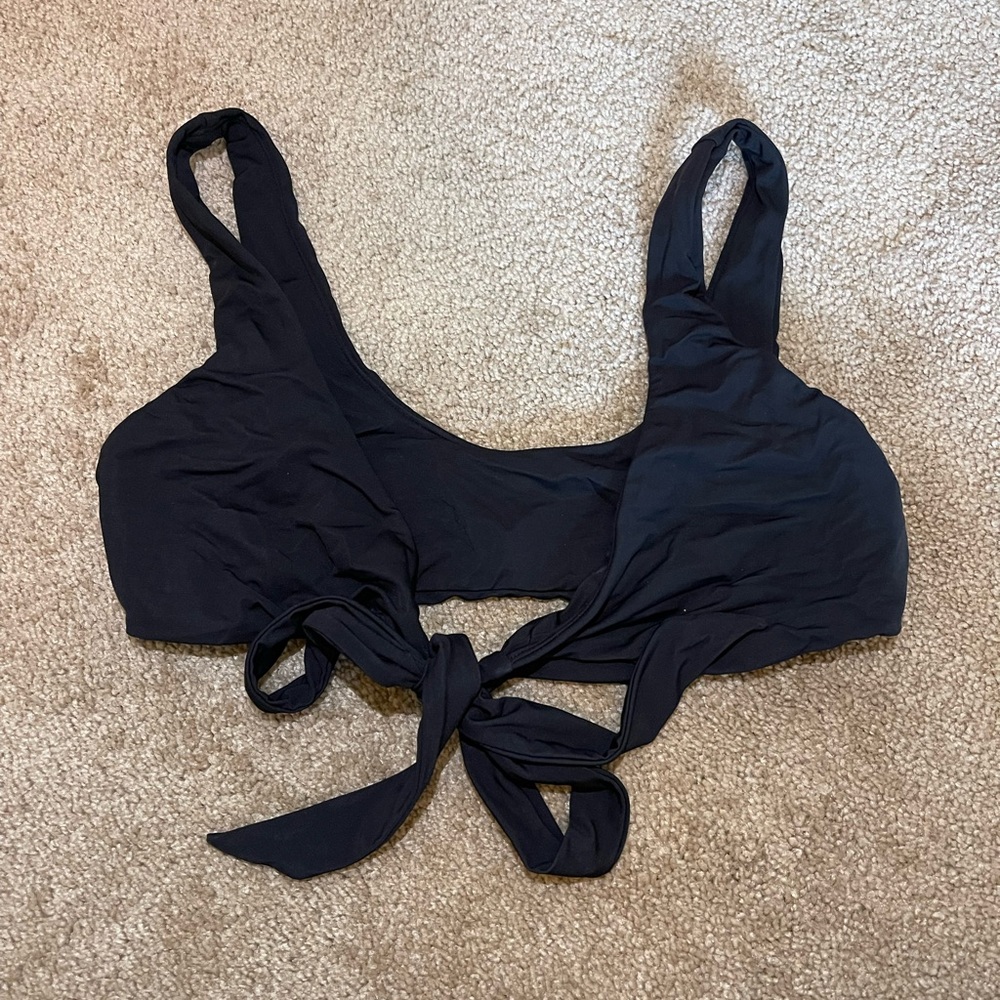 LA Hearts black swim top